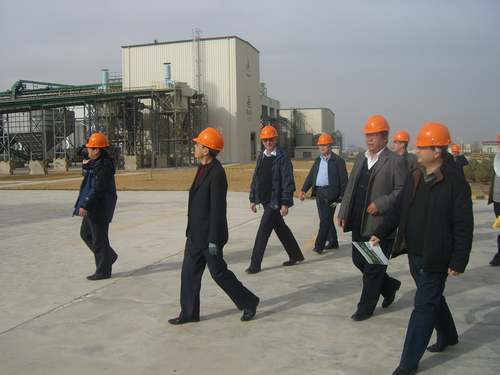 國家農(nóng)業(yè)部、財政部以及甘肅省農(nóng)業(yè)廳、財政廳等領(lǐng)導(dǎo)到公司考察調(diào)研